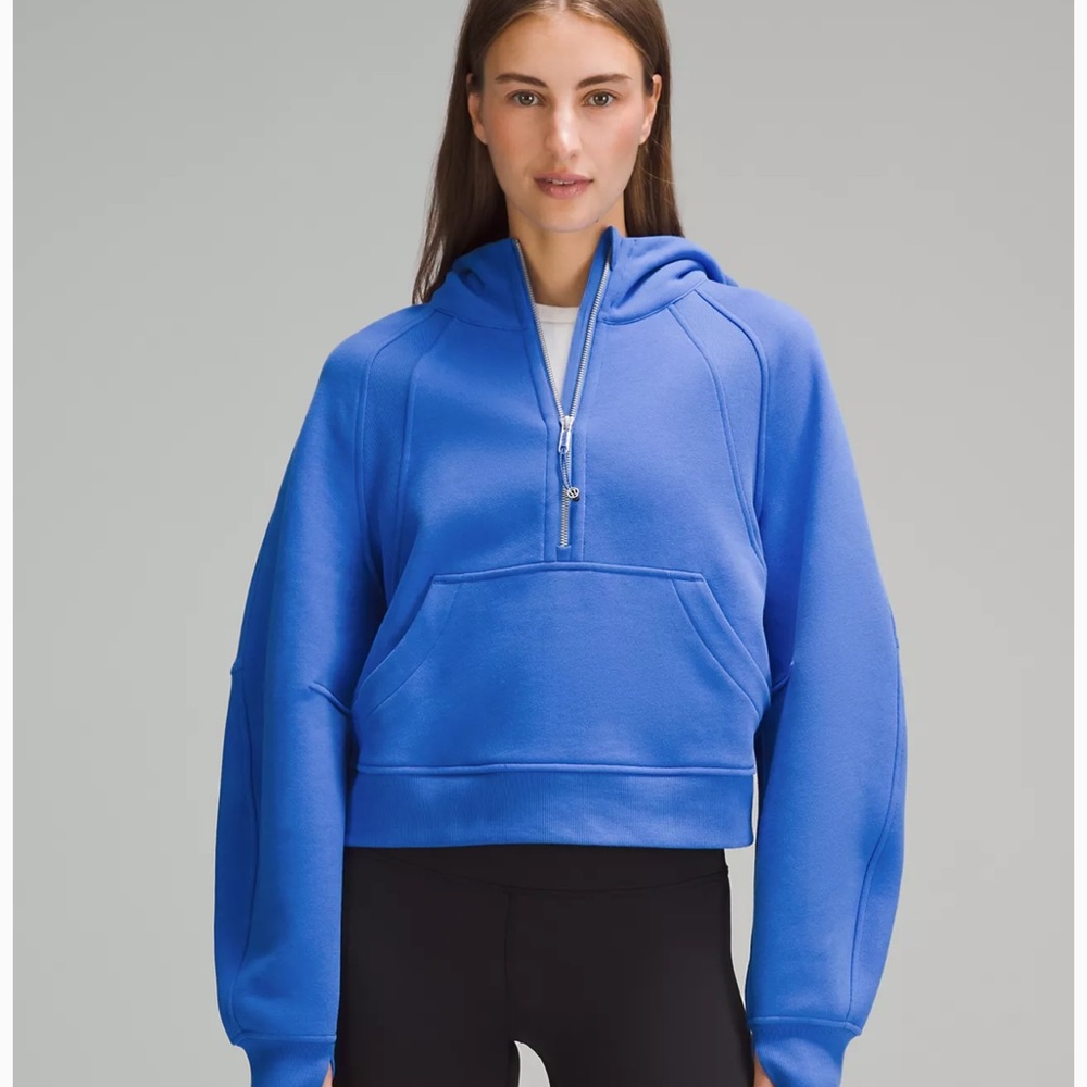 Lululemon scuba oversized half zip hoodie